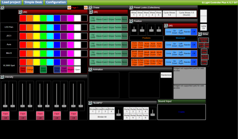 免费开源的灯光控制台软件Q Light Controller+ v4.14.1