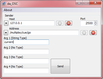 OSC数据发送测试工具da_OSC v1.1.0.0